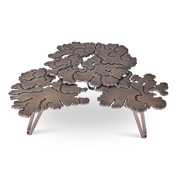 Tuell and Reynolds - Klamath Bronze Cocktail Table